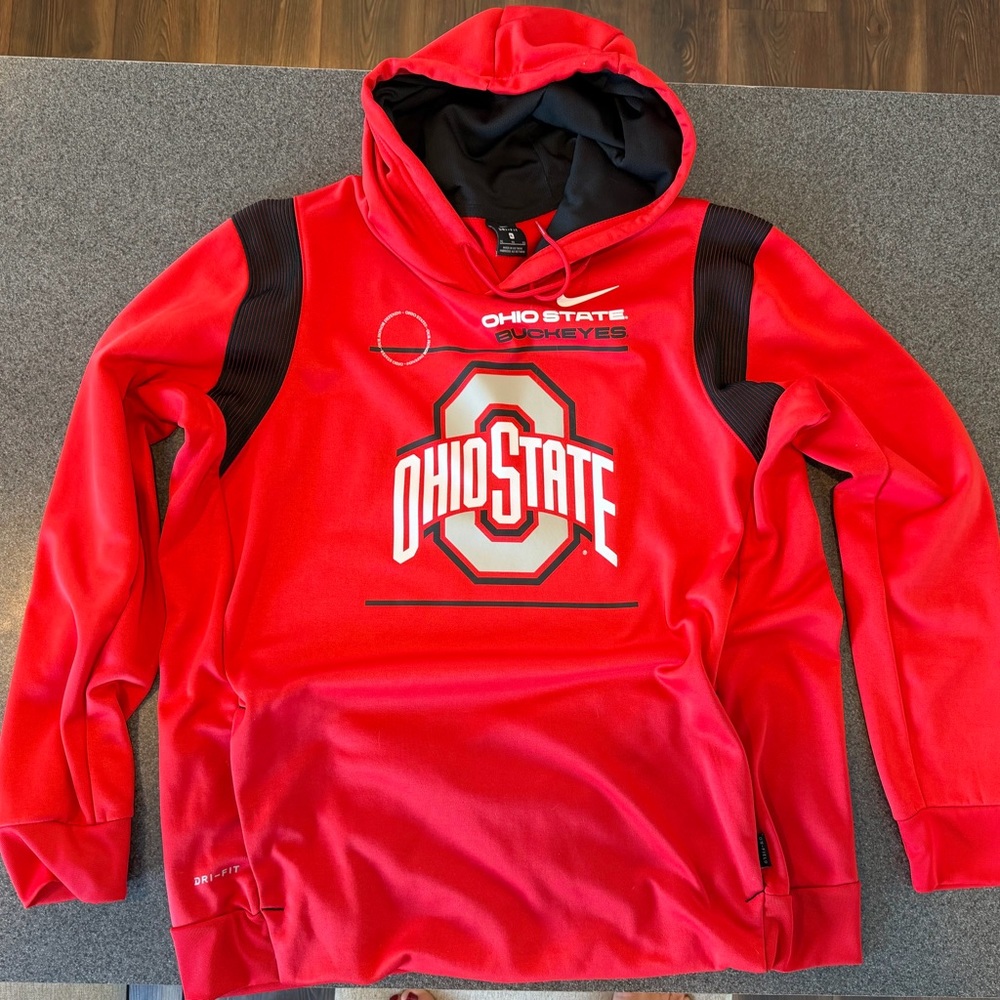 Nike Red Ohio State Hoodie